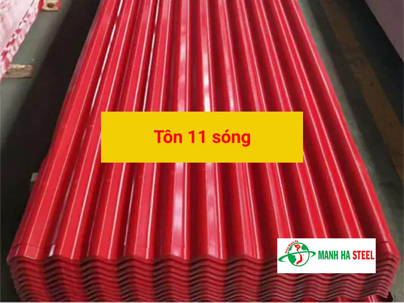 Bảng Báo Giá Tôn 11 Sóng