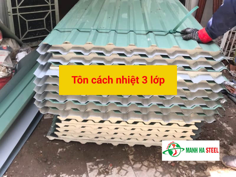 Bảng Báo Giá Tôn Chống Nóng 3 Lớp