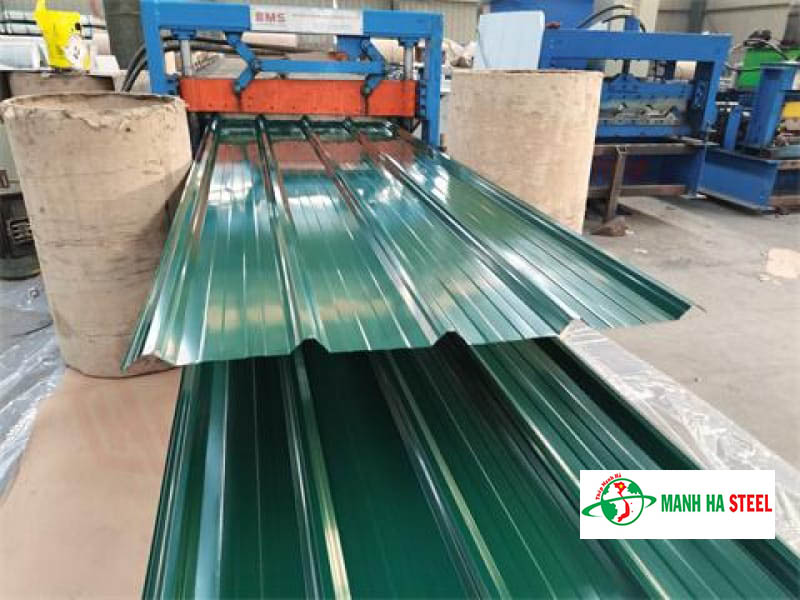 Bảng Báo Giá Tôn Màu Xanh Rêu