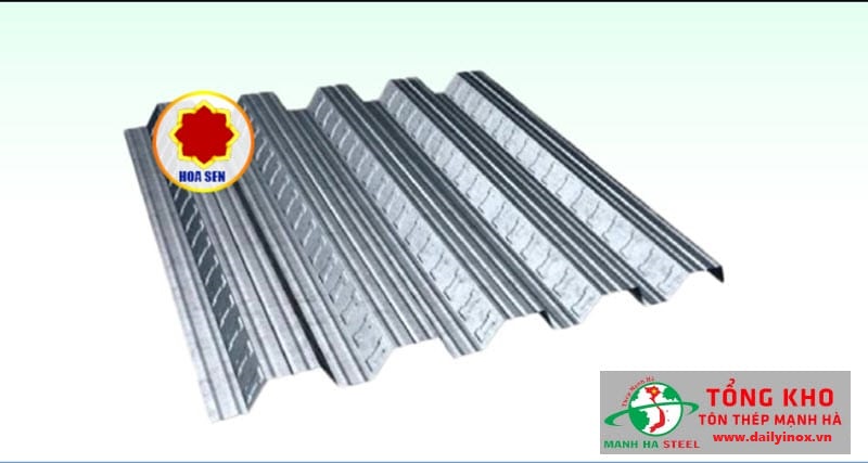 Bảng Báo Giá Tôn Sàn Deck Hoa Sen