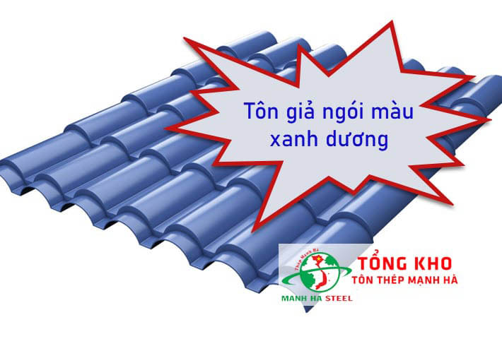 Bảng Báo Giá Tôn Giả Ngói Màu Xanh Dương, Xanh Đen