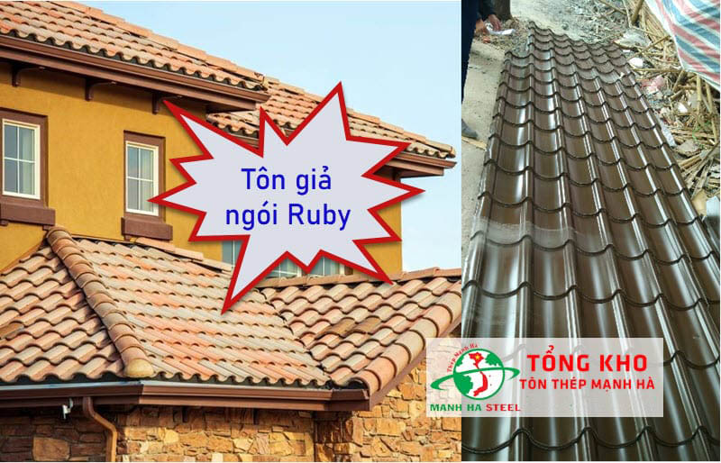 Bảng Báo Giá Tôn Giả Ngói Ruby
