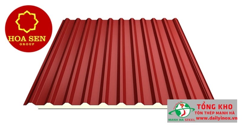 Bảng Báo Giá Tôn Hoa Sen Gold