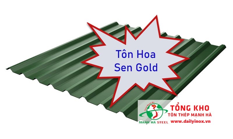 Bảng Báo Giá Tôn Hoa Sen Gold