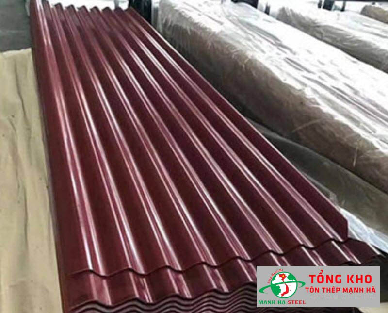 Bảng Báo Giá Tôn Màu Socola