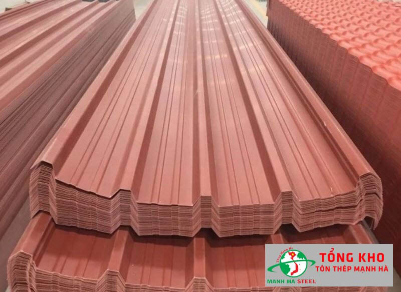 Bảng Báo Giá Tôn Màu Nâu Đất