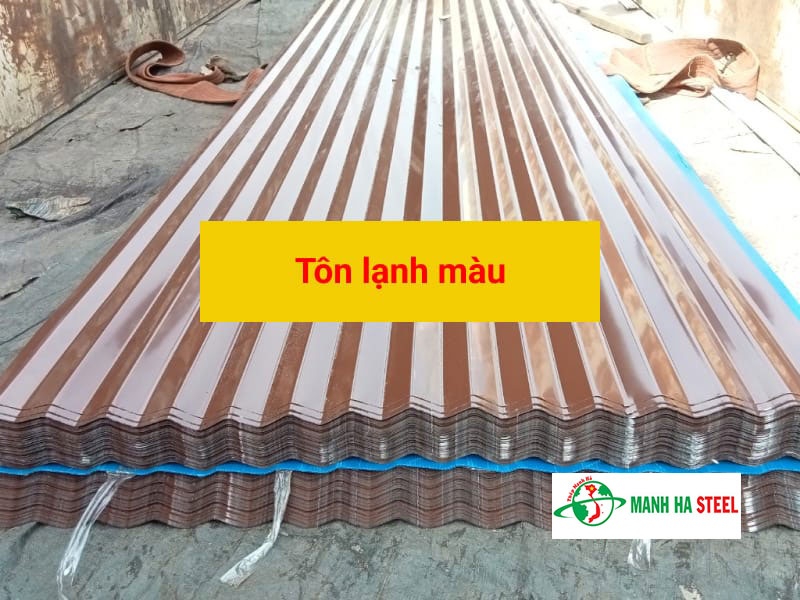 Bảng Báo Giá Tôn lạnh màu