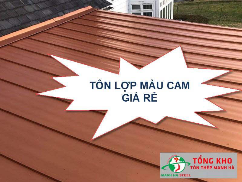 Bảng Báo Giá Tôn Màu Cam