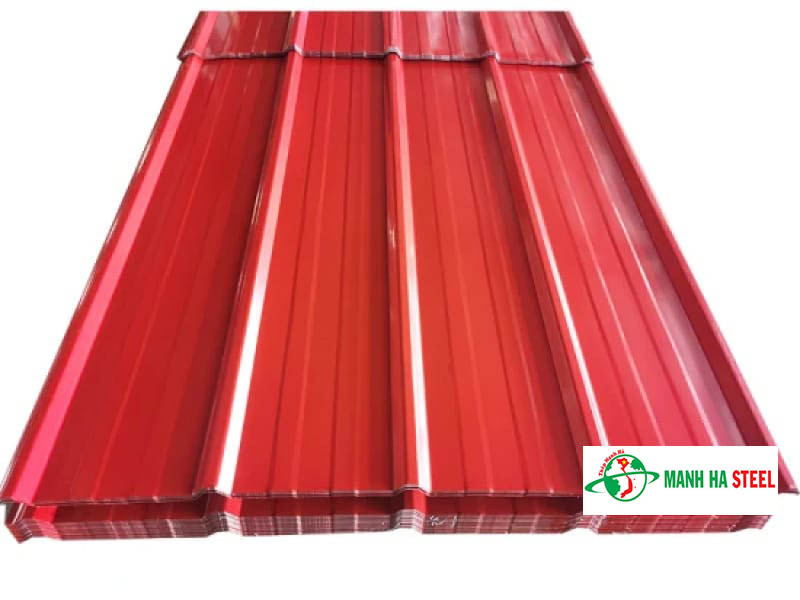 Bảng Báo Giá Tôn Màu Đỏ Đậm, Đỏ Tươi