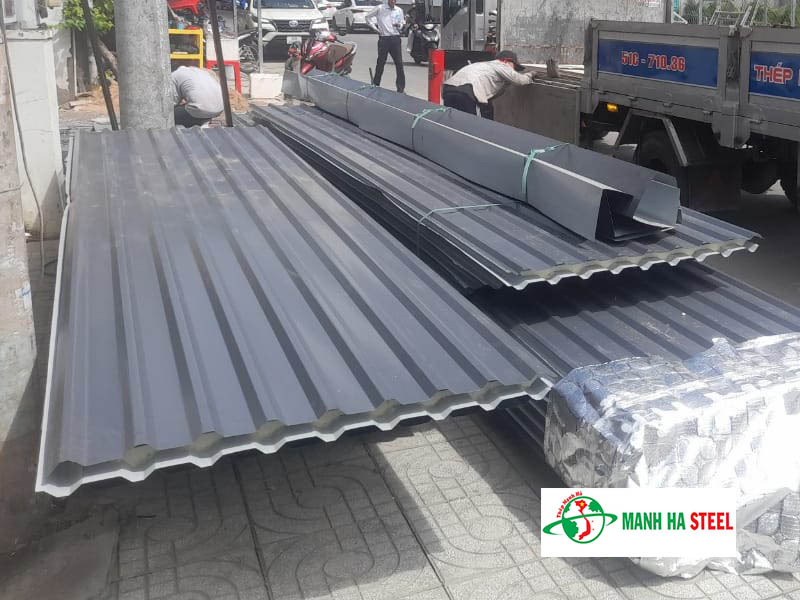 Bảng Báo Giá Tôn Màu Ghi Xám