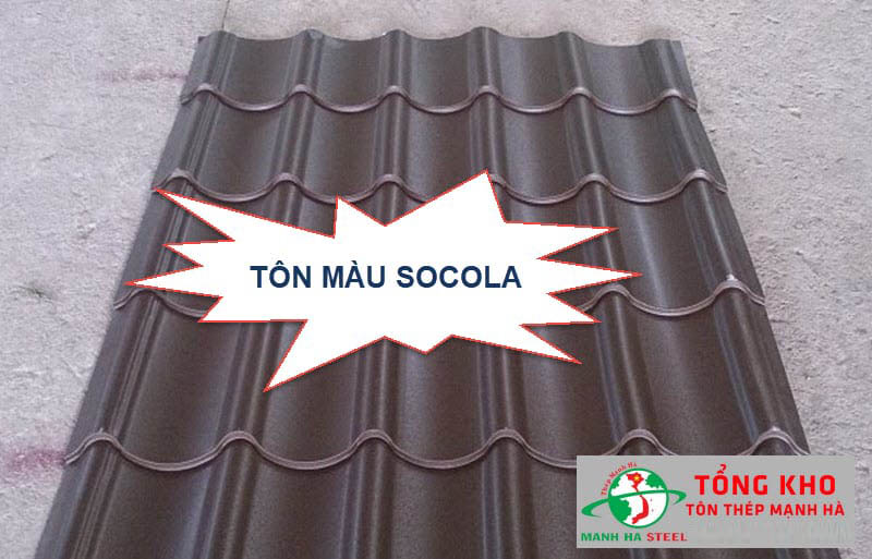 Bảng Báo Giá Tôn Màu Socola