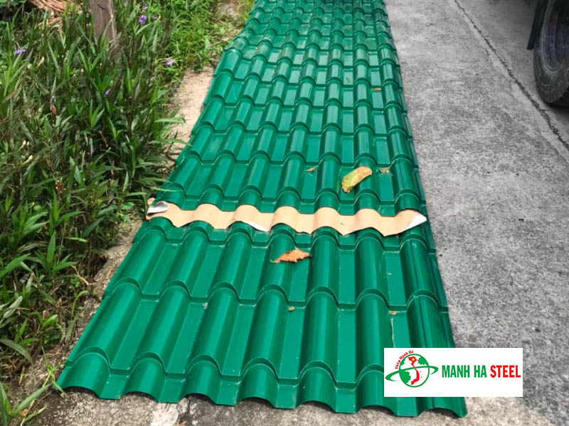 Bảng Báo Giá Tôn Màu Xanh Lá Cây