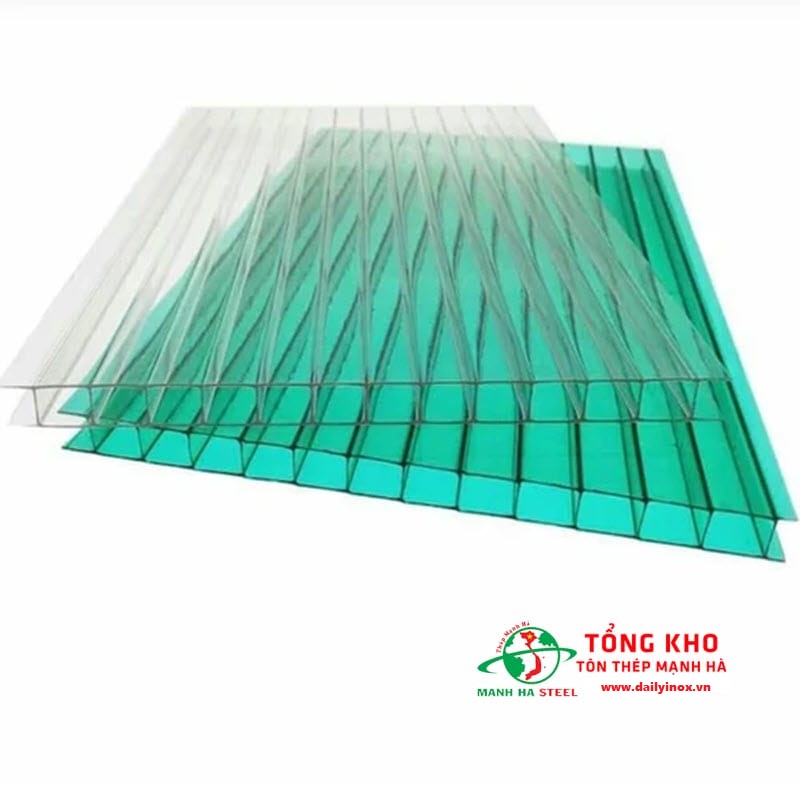 Bảng Báo Giá Tôn Nhựa Phẳng Lấy Sáng Polycarbonate