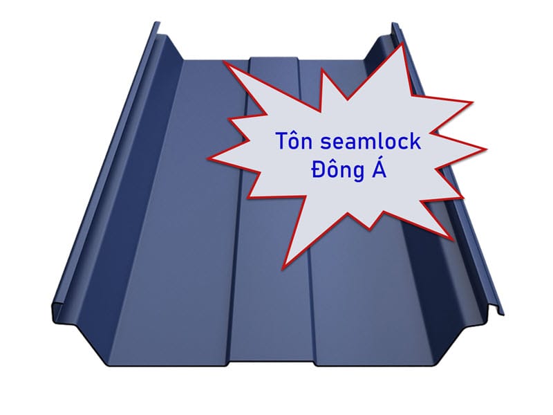 Bảng Báo Giá Tôn Seamlock Đông Á 500 mm, 1040 mm