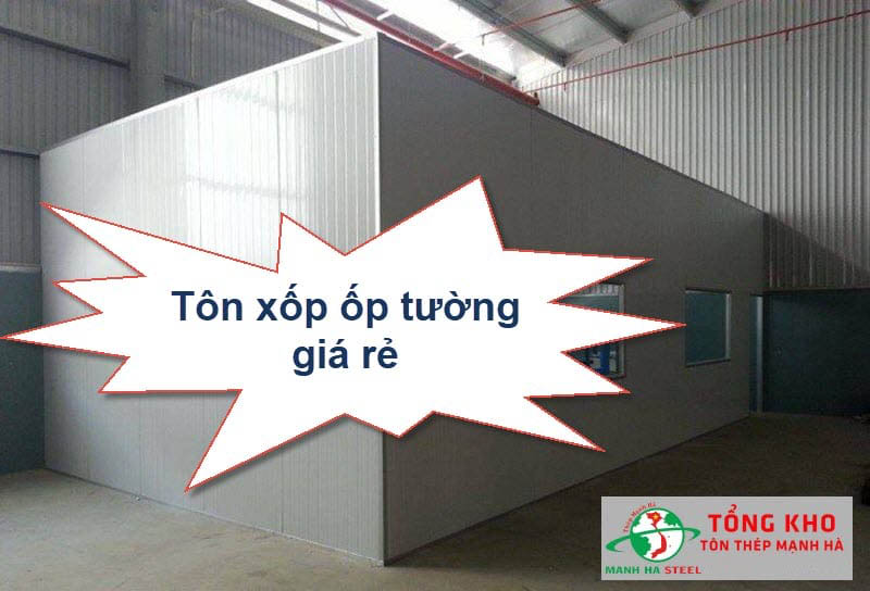 Bảng Báo Giá Tôn Xốp Ốp Tường, Ngăn Phòng