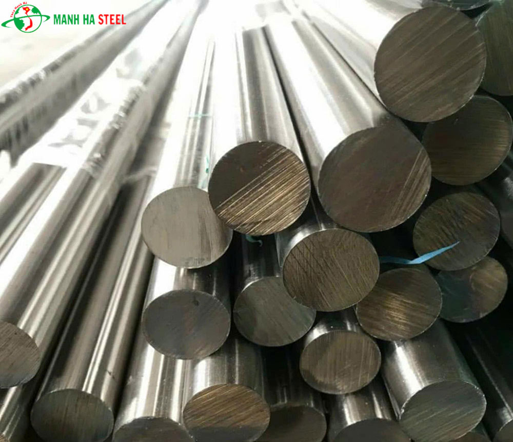 Tròn trơn láp đặc inox phi 16ly