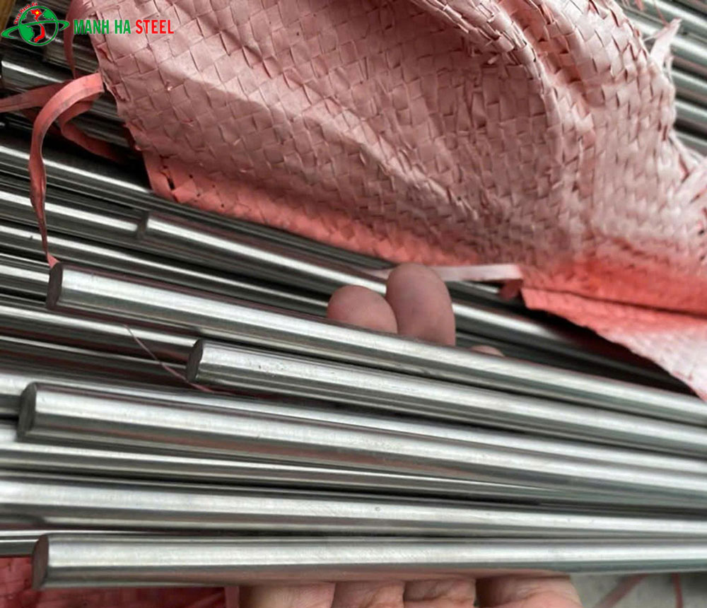 Tròn trơn láp đặc inox phi 20ly