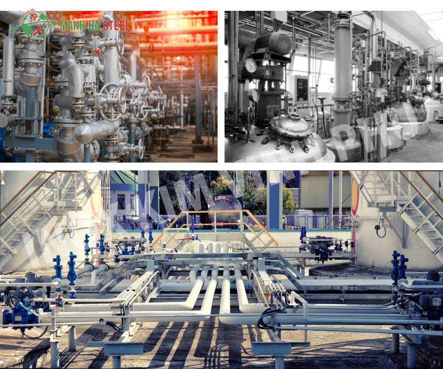 Ống hàn inox công nghiệp Trung Quốc (theo quy cách)