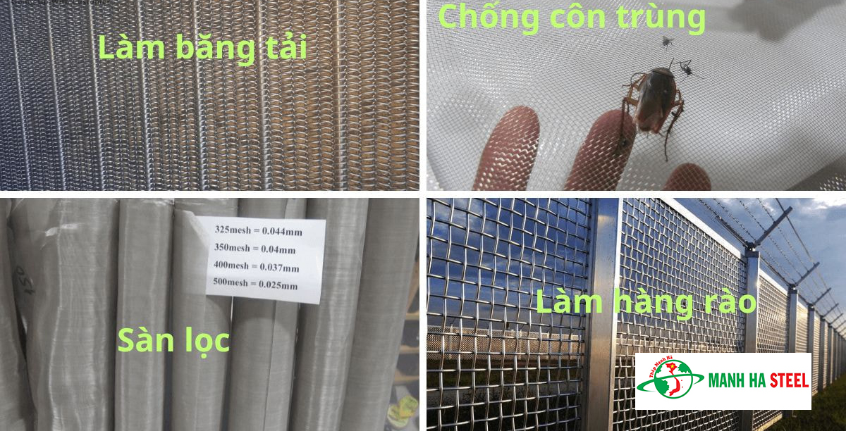 Bảng báo giá lưới inox 316