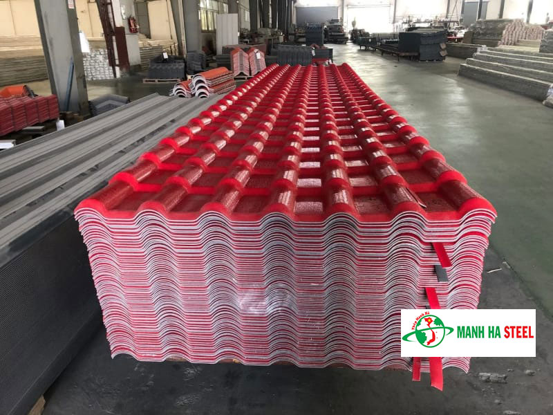 Bảng Báo Giá Tôn Màu Đỏ Đậm, Đỏ Tươi