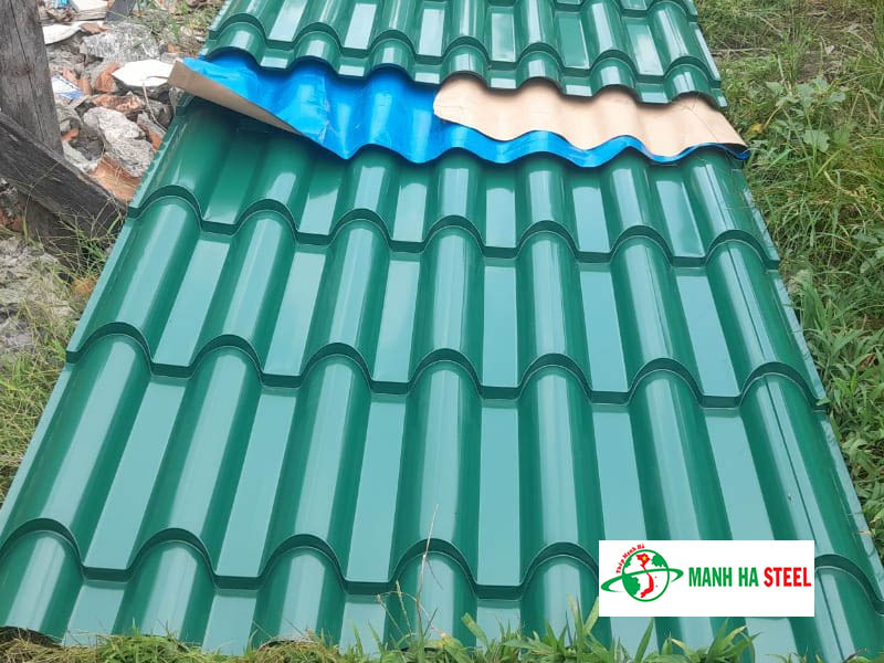 Bảng Báo Giá Tôn Màu Xanh Lá Cây