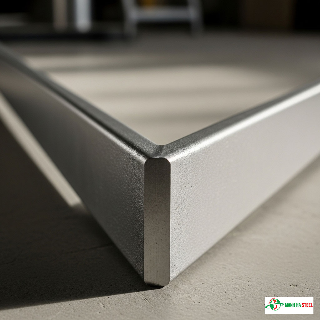 V góc đúc inox 75x75mm