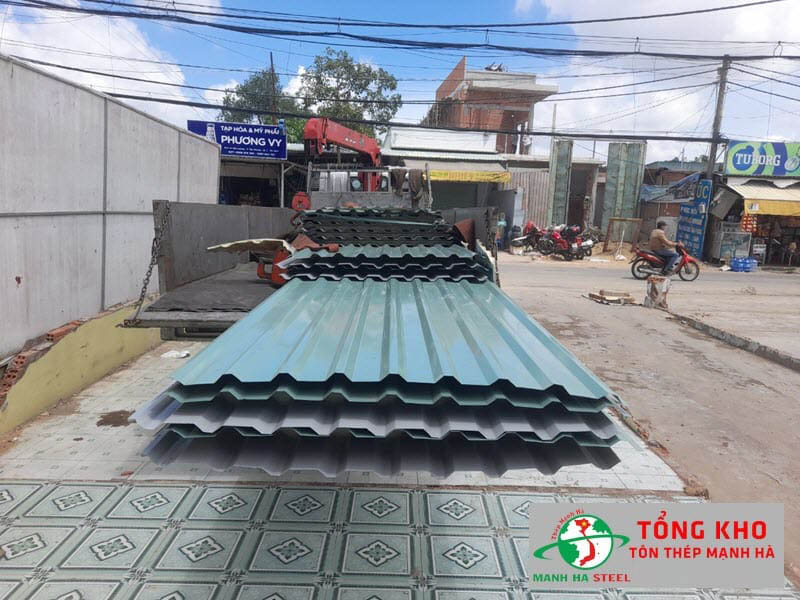 Bảng Báo Giá Tôn Màu Trắng Sữa