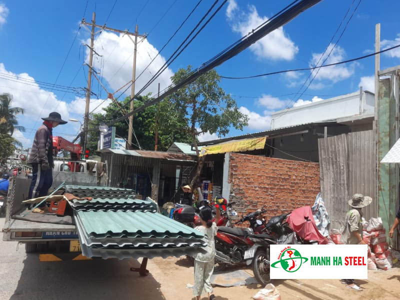 Bảng Báo Giá Tôn Màu Xanh Rêu