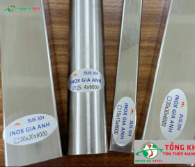 Ống inox công nghiệp Gia Anh 201, 304, 316, 403, 430, 410, 310, 420