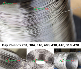 Dây Phi Inox 201, 304, 316, 403, 430, 410, 310, 420 - Đại Lý Inox Mạnh Hà