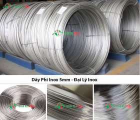 Dây Phi Inox 5mm - Đại Lý Inox Uy Tín Kèm Bảng Giá