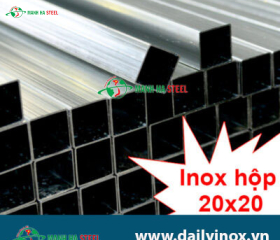 Hộp Inox Vuông 20.0x20.0mm - Đại lý Inox Mạnh Hà và Bảng Giá