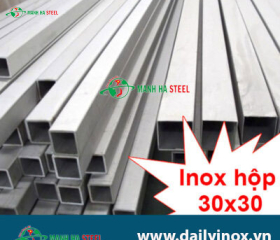 Hộp Inox Vuông Công Nghiệp 30x30 - Đại Lý Inox Uy Tín Kèm Bảng Giá