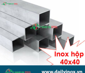Hộp Inox Vuông 40x40mm - Đại lý Inox Mạnh Hà và Bảng Giá