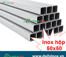 Hộp Inox Vuông Công Nghiệp 50x50 - Đại Lý Inox Mạnh Hà và Bảng Giá