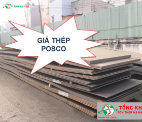 Bảng Báo Giá Thép Tấm Posco (A36, SS400) Hôm Nay