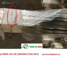 Bảng Báo Giá Hộp INOX 10×10 (SUS304/316/201)