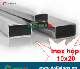 Hộp Inox Chữ Nhật 10.0x20.0mm - Đại lý Inox Mạnh Hà và Bảng Giá
