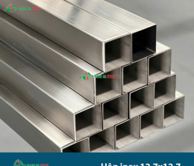Hộp Inox Vuông Công Nghiệp 12.7x12.7 - Đại lý Inox Mạnh Hà
