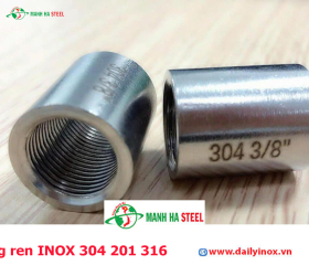 Măng Sông ren INOX 304 201 316