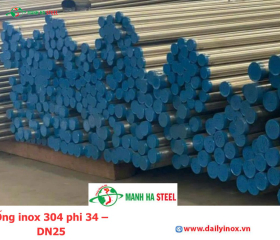 Bảng Báo Giá Ống inox 304 phi 34 – DN25