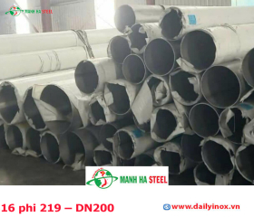 Bảng Báo Giá Ống inox 316 phi 219 – DN200
