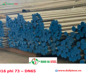 Bảng Báo Giá Ống inox 316 phi 73 – DN65