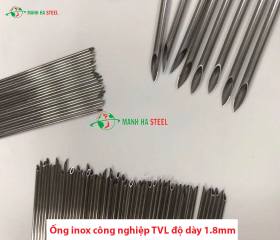 Ống inox công nghiệp TVL độ dày 1.8mm