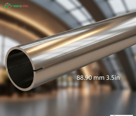 Ống inox trang trí 88.90 mm, Ống thép inox trang trí 88.90 mm (phi 88.90)