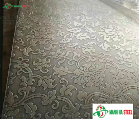 Bảng báo giá Inox tấm hoa văn