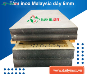 Tấm inox Malaysia dày 5mm