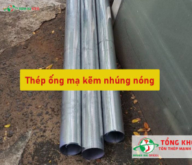 Bảng Báo Giá Ống Thép Mạ Kẽm Nhúng Nóng