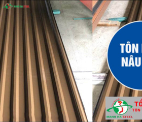 Bảng Báo Giá Tôn Màu Nâu Đất