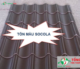 Bảng Báo Giá Tôn Màu Socola